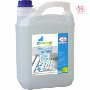Dégraissant désinfectant biocide ecocert Respect Home concentré bidon de 5 litres