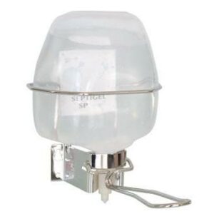 Distributeur a coude inox pour gel hydroalcoolique septigel plus