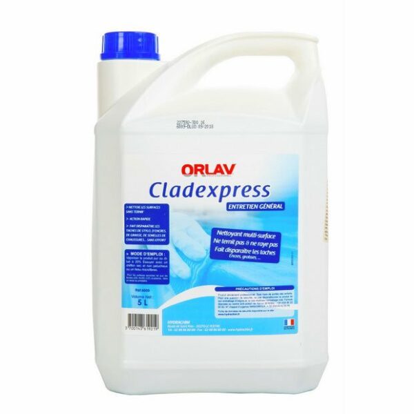 nettoyant multi surface clad express bidon de 5 litres