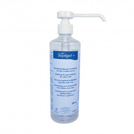 Septigel + gel hydroalcoolique bidon 500ML