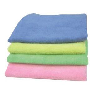 Lavette microfibre bleue en sachet de 5 NICOLS - Grossiste