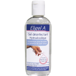 gel hydroalcoolique Eligel A 100ml