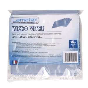 Lavette microfibre vitre