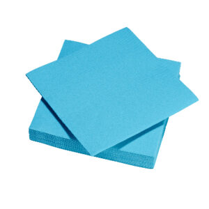 SERVIETTE 38×38 Turquoise