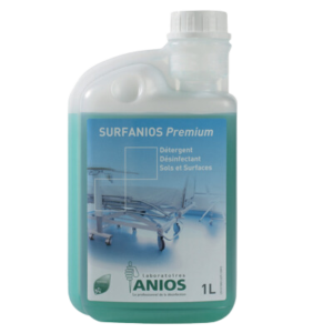 Détergent désinfectant SURFANIOS PREMIUM Anios bidon 1L