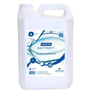 ASSOUPLISSANT DESINFECTANT 5L CARETEX BACTISOFT